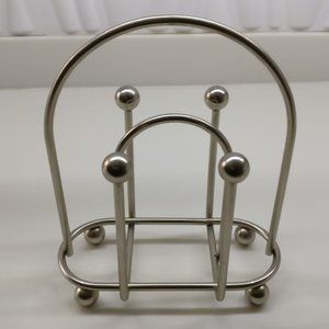 HEAVYweight Sturdy Napkin Holder- will not move when you remove a napkin